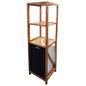 EW668061 BATH LAUNDRY HAMPER B-WOOD (L)