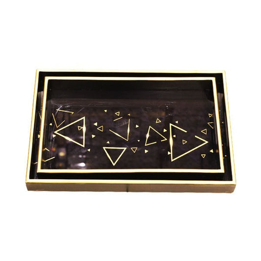 EFW04  2pcs Rect Serving Tray Elegant