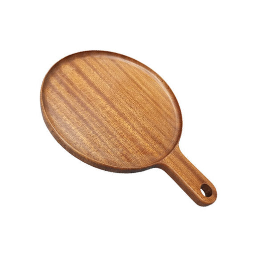 EH0097 9'' Elegant Serving Platter Wood
