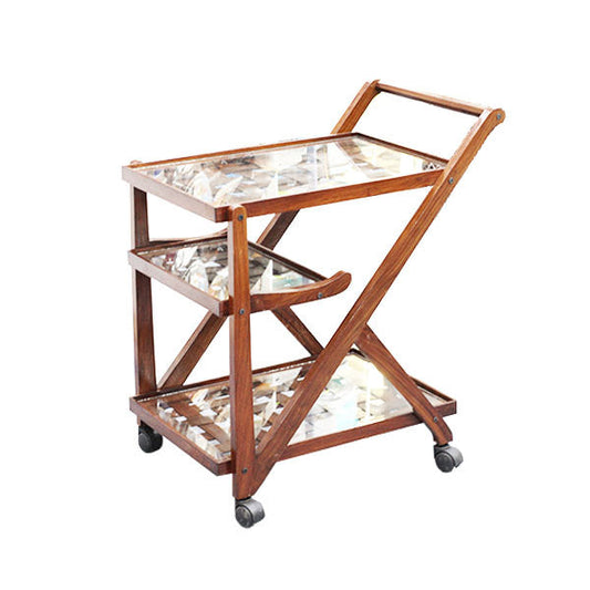 ET88003 Try Tea Trolley Dark Brown