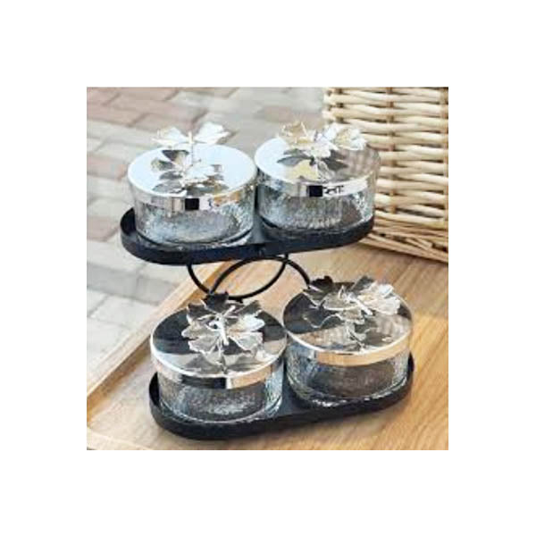 F1020-4 Butterfly Condiment 4in1 (B) 18c