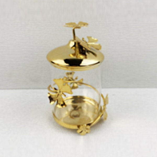 F952 Butterfly Jar Golden 36c