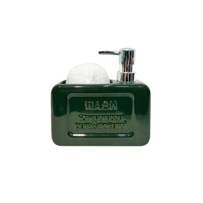G15-3 Ceramic Soap Dish+Dispenser 24c