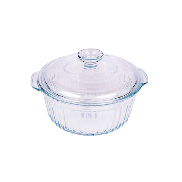 GC01-24 2400ml Glass Casserole 12c