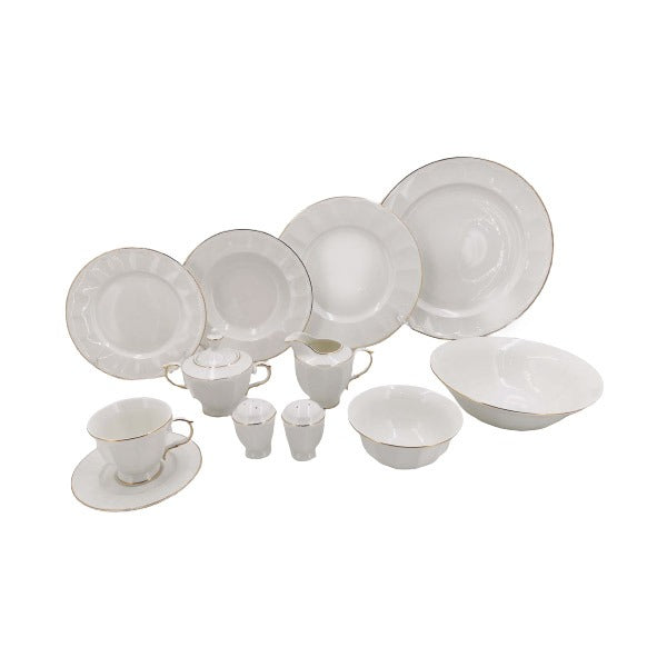 GL228 44Pcs Dinner Set White ANGELA 1c