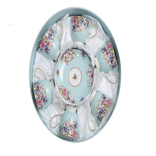 GS43 6Ps CupSaucer Set ANGELA 6c