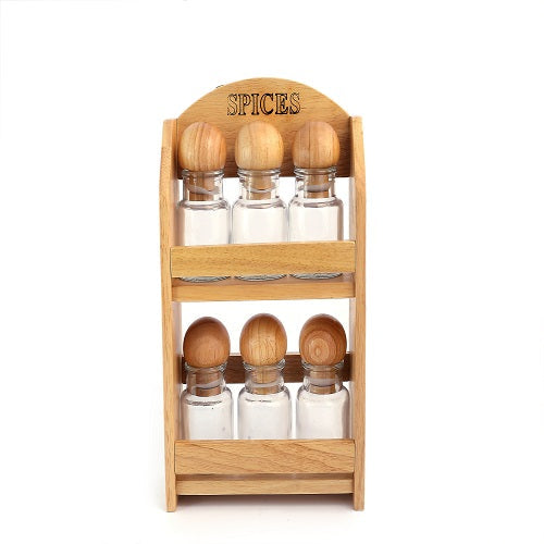 Gw212-6 Spice Rack W/bottle (6c)