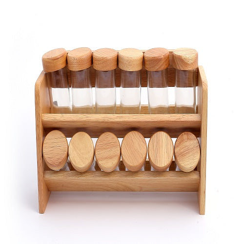 Gw216-12WL Spice Rack W/bottle (6c)