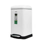 HF0021 HOMEFRESH 20Ltr SQ White Bin (2C)