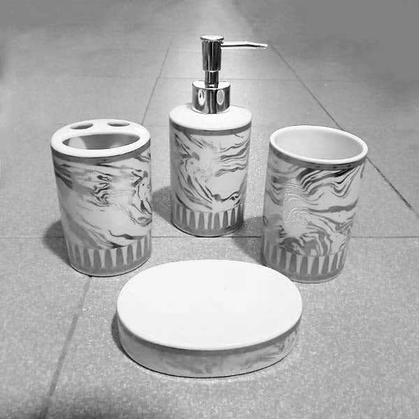 HZ045 4Pcs Bathroom Set 24c