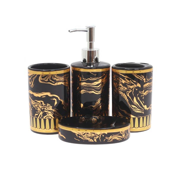 HZ053 4Pcs Bathroom Set 24c