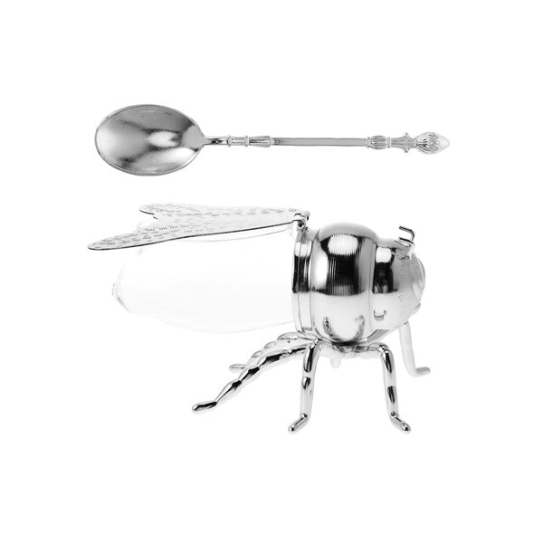 JWG-044 Silver Bee Suger Pot Big 36c