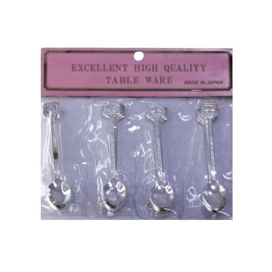 12Pcs Japan Tea Spoon Pink Card