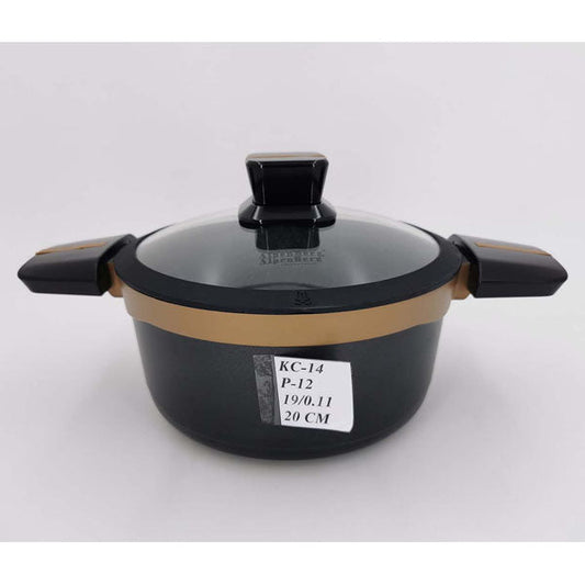 KC14 20" Pot Blk GoldAlpenburg12c