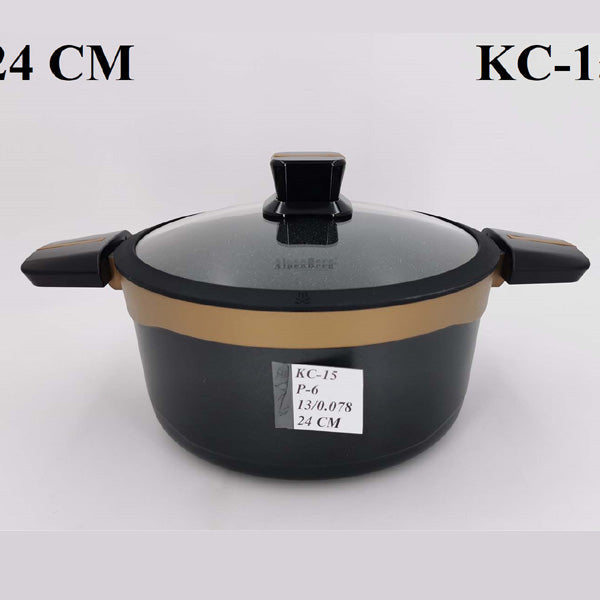 KC15 24" Pot Blk GoldAlpenburg6c