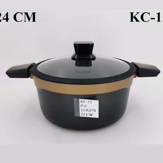 KC15 24" Pot Blk GoldAlpenburg6c