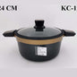 KC15 24" Pot Blk GoldAlpenburg6c