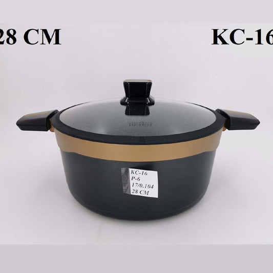 KC16 28" Pot Blk GoldAlpenburg6c