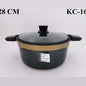 KC16 28" Pot Blk GoldAlpenburg6c