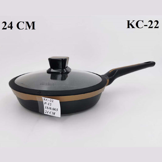 KC22 24" Frypan Blk Gold Alpenburg12c