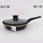 KC22 24" Frypan Blk Gold Alpenburg12c