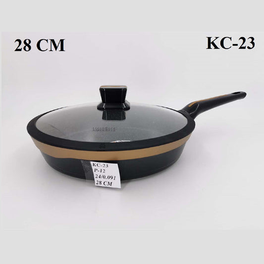KC23 28" Frypan Blk Gold Alpenburg12c