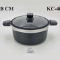 KC40 28cm Pot Black/Sliver Alpenburg 6c