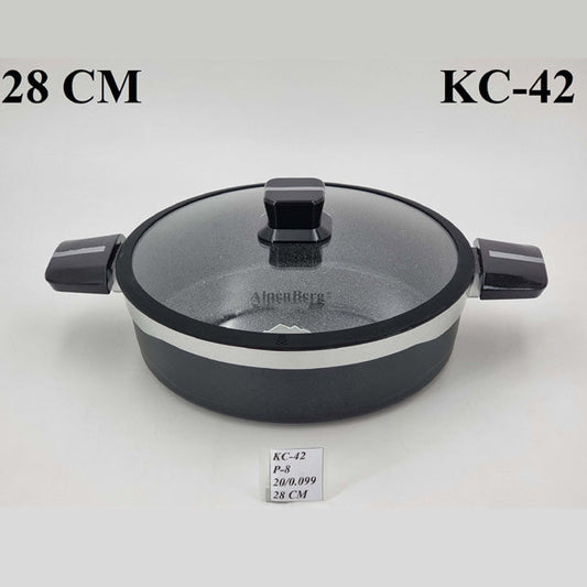 KC42 28cm Karaci Black/Silver Alpen 8c