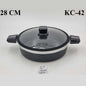 KC42 28cm Karaci Black/Silver Alpen 8c