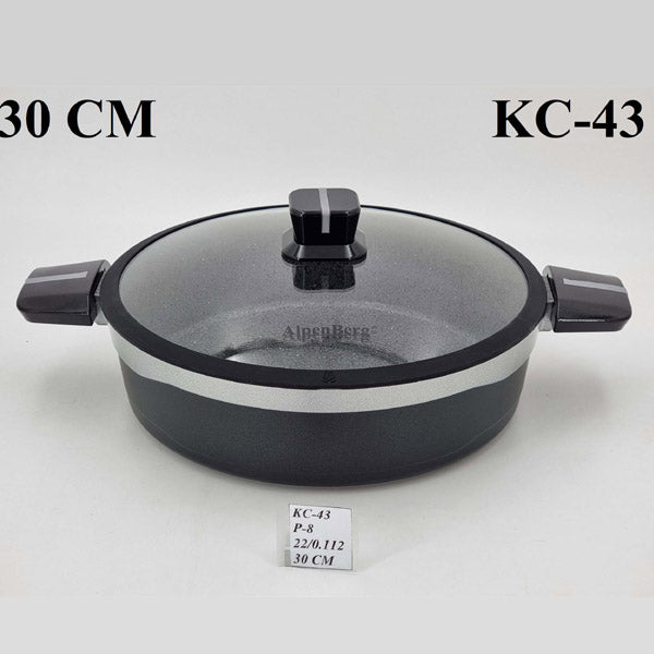 KC43 30cm Karaci Black/Silver Alpen 8c