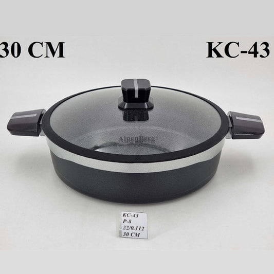 KC43 30cm Karaci Black/Silver Alpen 8c