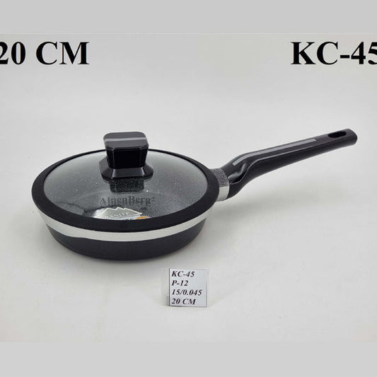 KC45 20cm Frypan Black/Silver Alpen 12c