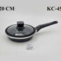 KC45 20cm Frypan Black/Silver Alpen 12c