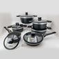 KC48 12Pcs Cok Set Black/Silver Alpen 2c