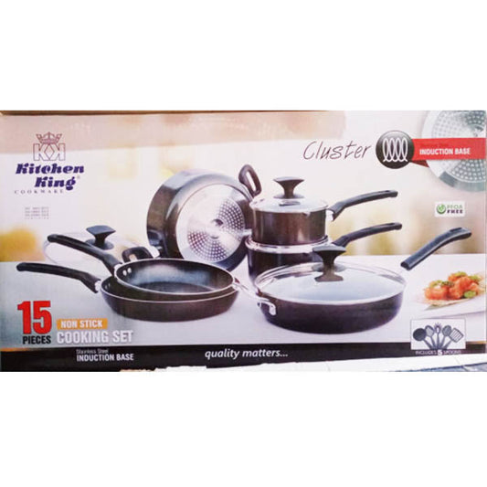 KK2530102 Induction Klestr 15Pcs Set Blk