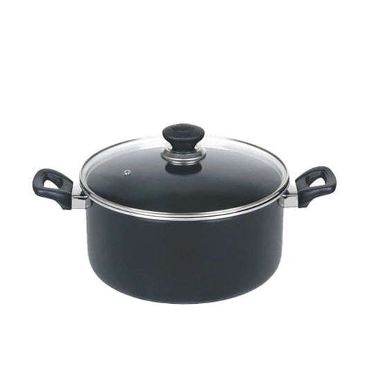 KK7010328 Lumina 28cm Casserole BLACK