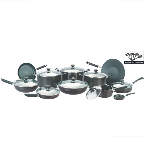 KK7510504 Ultimate 25pcs Cook Set BLACK