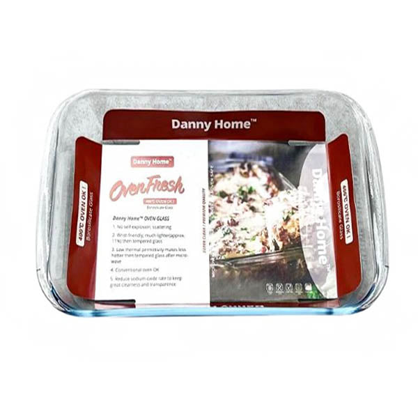 KP005 2.4L Baking Pan Glass12c