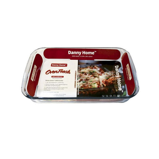 KP006 3L Baking Pan Glass 12c