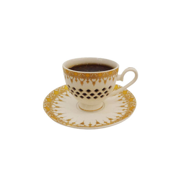 KX67 6Pcs Cup Saucer Set Vision ANGELA