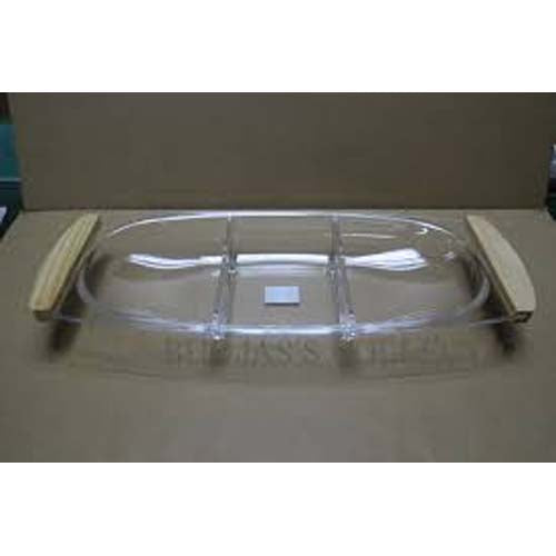 KY064 3 Compartment Snack Tray 12c