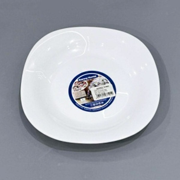 LFP95 9.5"Dinner Plate Opal Glass 6-48c