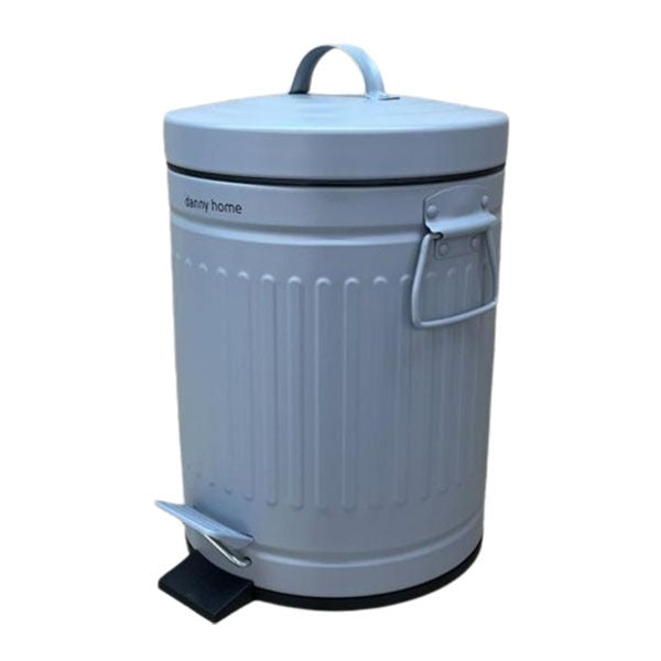 LJT01-12-4 Trash Can 12Ltr Gray 4c