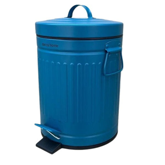 LJT01-12-5 Trash Can 12Ltr Blue 4c