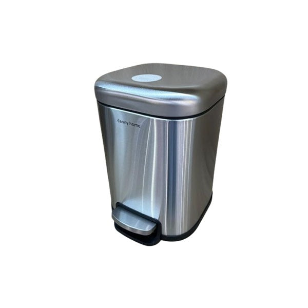 LJT06-6-1 Trash Can 6Ltr S-S 4c