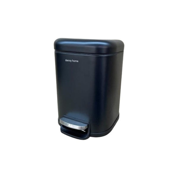 LJT06-6-3 Trash Can 6Ltr Black 4c