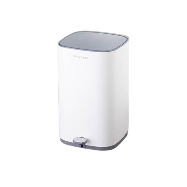LJT08-10-1 Trash Can 10Ltr White 2c
