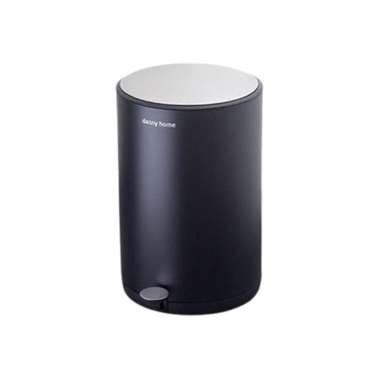 LJT09-10-1 Trash Can 10Ltr Black 2c