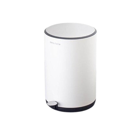 LJT09-10-2 Trash Can 10Ltr White 2c