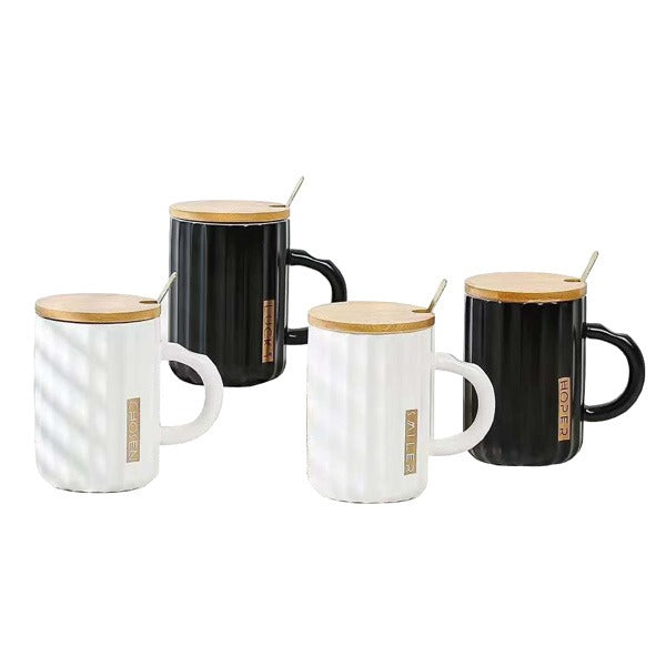 MG-208 Covered Mug With Spoon